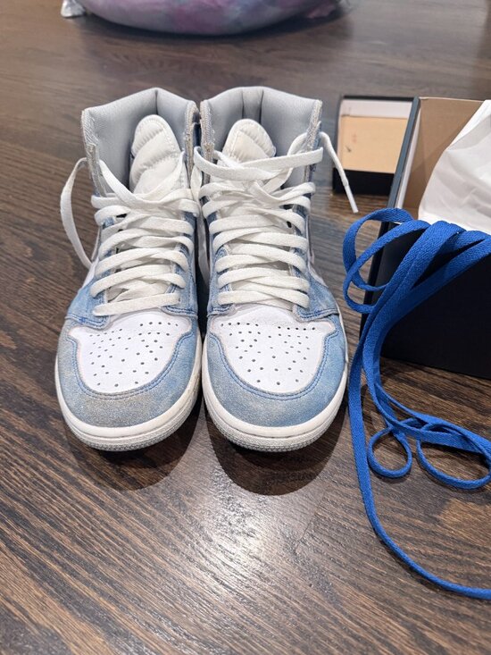 Nike Air Jordan 1 Retro High Hyper Royal Smoke ? Grey size 9